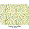 Nature Inspired Wrapping Paper Sheet - Double Sided - Front