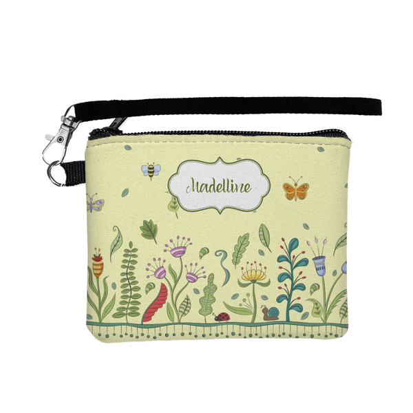 Custom Nature Inspired Wristlet ID Case w/ Name or Text