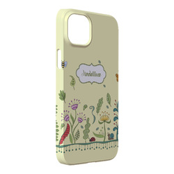 Nature Inspired iPhone Case - Plastic - iPhone 14 Plus (Personalized)