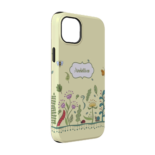 Custom Nature Inspired iPhone Case - Rubber Lined - iPhone 14 (Personalized)
