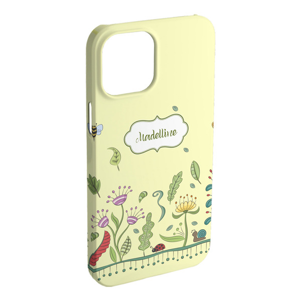 Custom Nature Inspired iPhone Case - Plastic - iPhone 15 Plus (Personalized)