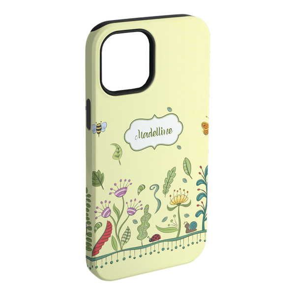Custom Nature Inspired iPhone Case - Rubber Lined - iPhone 15 Plus (Personalized)