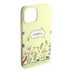 Nature Inspired iPhone Case - Plastic - iPhone 15 Pro Max (Personalized)
