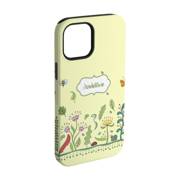 Custom Nature Inspired iPhone Case - Rubber Lined - iPhone 15 Pro (Personalized)