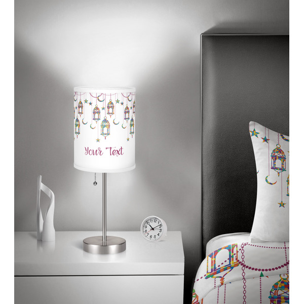 Arabian Lamps 7 inch drum lamp shade - in room