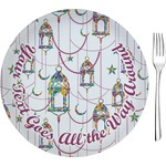 Hanging Lanterns 8" Glass Appetizer / Dessert Plates - Single or Set