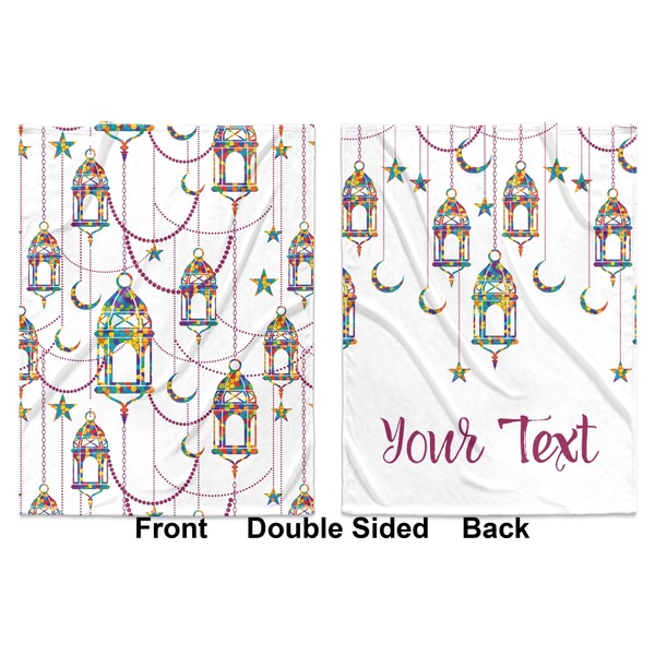 Arabian Lamps Baby Blanket (Double Sided - Printed Front and Back)