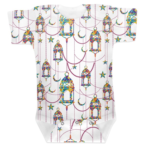 Custom Hanging Lanterns Baby Bodysuit