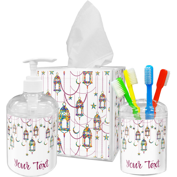 Arabian Lamps Bathroom Accessories Set (Personalized)