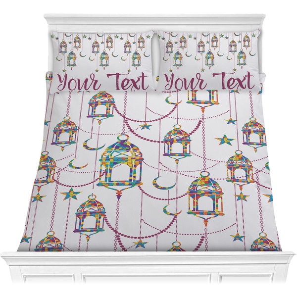 Custom Hanging Lanterns Comforter Set - Full / Queen