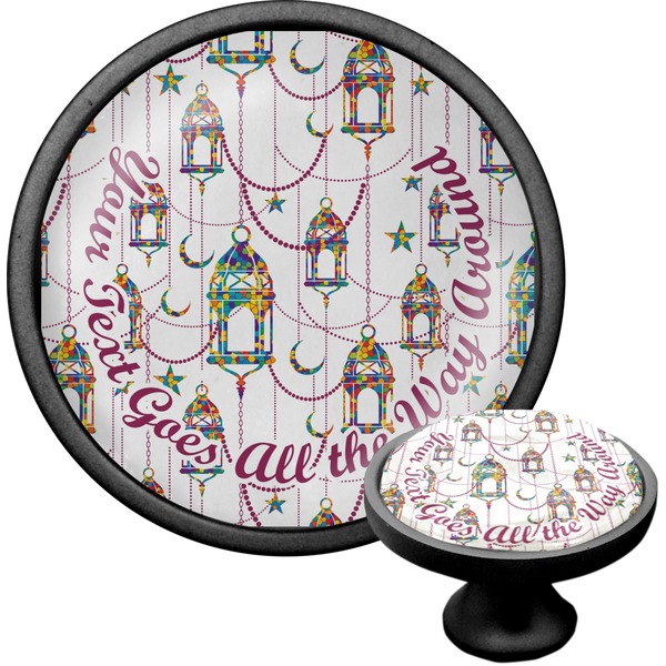 Custom Hanging Lanterns Cabinet Knob (Black)