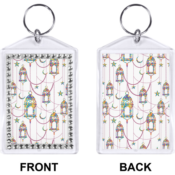 Arabian Lamps Bling Keychain (Front + Back)