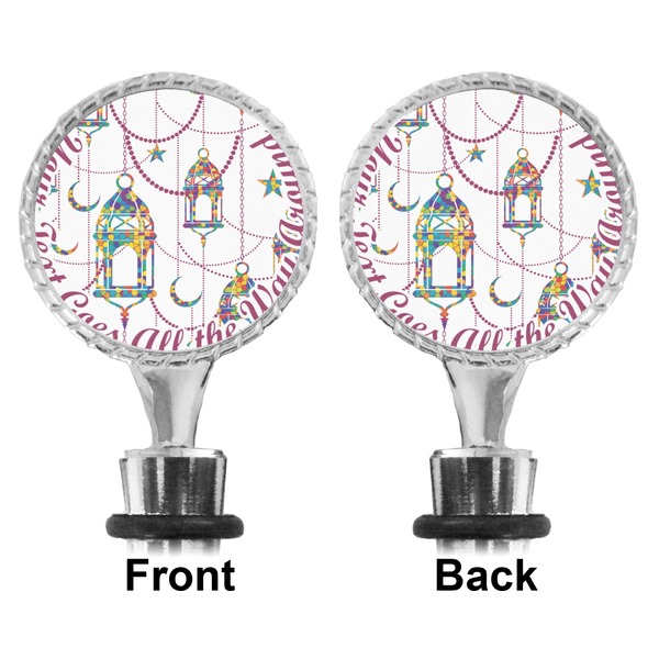 Arabian Lamps Bottle Stopper - Front and Back