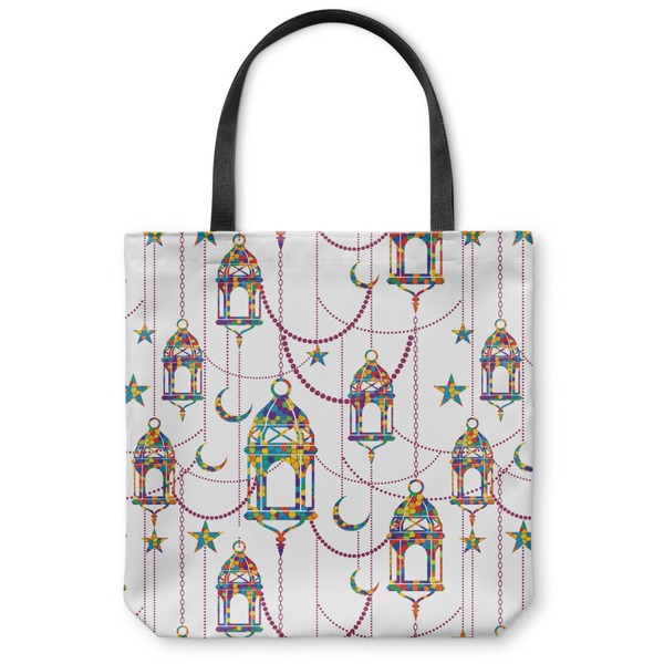 Custom Hanging Lanterns Canvas Tote Bag - Small - 13"x13"