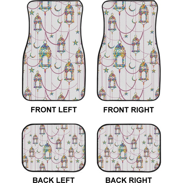 Arabian Lamps Car Floor Mats Set (2F + 2B)