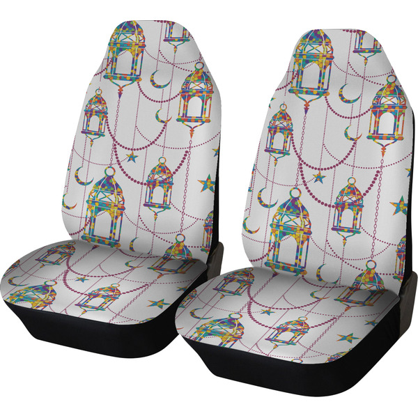 Custom Hanging Lanterns Car Seat Covers (Set of Two)
