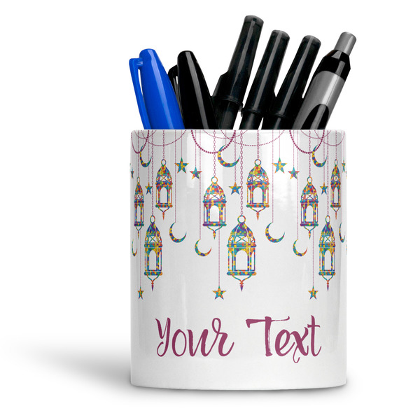 Custom Hanging Lanterns Ceramic Pen Holder