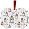 Arabian Lamps Christmas Ornament (Front View)