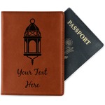 Hanging Lanterns Passport Holder - Faux Leather - Single Sided