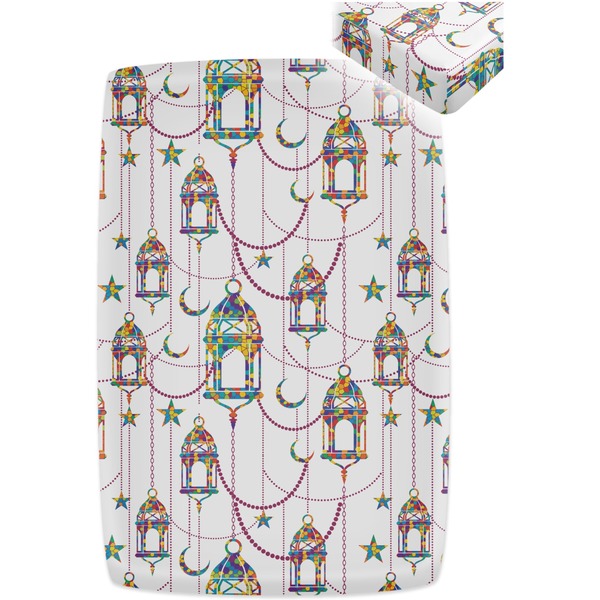 Arabian Lamps Crib Fitted Sheet - Apvl