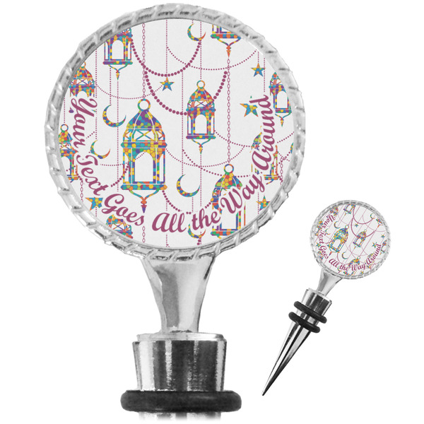 Custom Hanging Lanterns Wine Bottle Stopper
