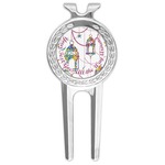 Hanging Lanterns Golf Divot Tool & Ball Marker