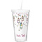 Arabian Lamps Double Wall Tumbler with Straw (Personalized)