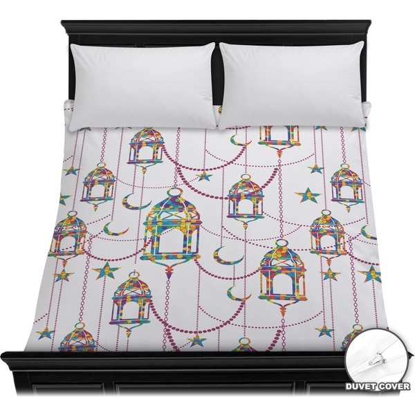 Custom Hanging Lanterns Duvet Cover - Full / Queen