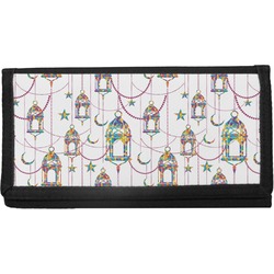 Hanging Lanterns Canvas Checkbook Cover