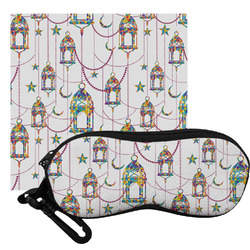 Hanging Lanterns Eyeglass Case & Cloth