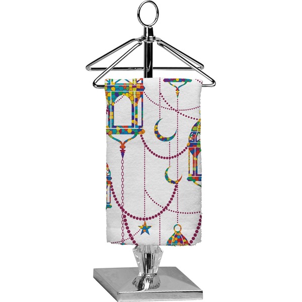 Custom Hanging Lanterns Finger Tip Towel - Full Print