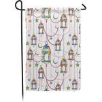 Hanging Lanterns Small Garden Flag - Single Sided