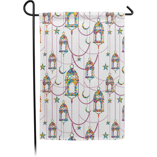 Custom Hanging Lanterns Small Garden Flag - Single Sided