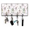 Arabian Lamps Key Hanger w/ 4 Hooks & Keys