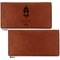 Arabian Lamps Leather Checkbook Holder Front and Back Single Sided - Apvl