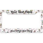 Hanging Lanterns License Plate Frame - Style B
