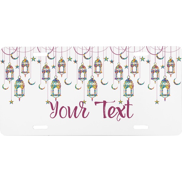 Custom Hanging Lanterns Front License Plate
