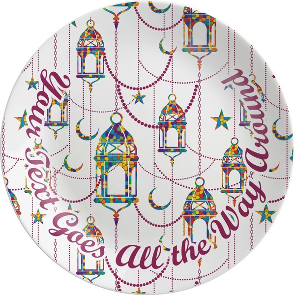Custom Hanging Lanterns Melamine Plate - 10"