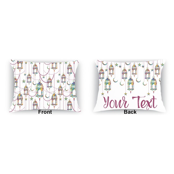 Arabian Lamps Outdoor Rectangular Throw Pillow (Front and Back)