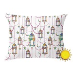 Hanging Lanterns Outdoor Throw Pillow (Rectangular)