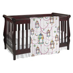 Hanging Lanterns Baby Blanket (Single Sided)