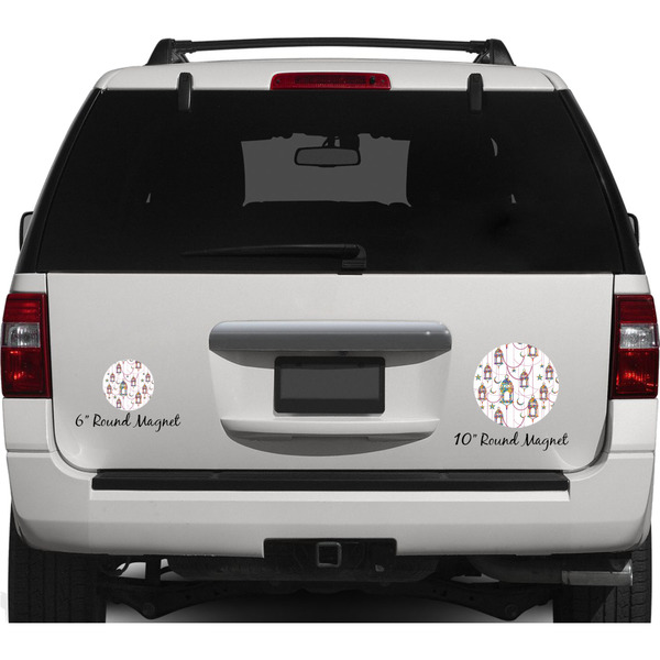 Arabian Lamps Personalized Car Magnets on Ford Explorer