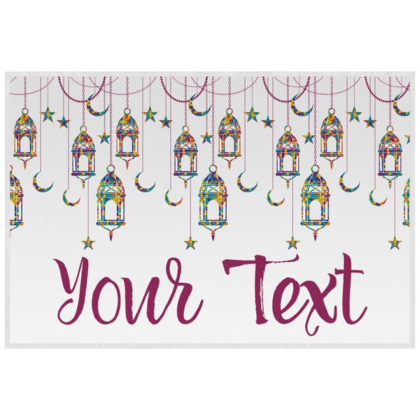 Arabian Lamps Personalized Placemat (Back)