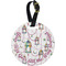 Arabian Lamps Personalized Round Luggage Tag