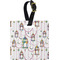 Hanging Lanterns Plastic Luggage Tag - Square