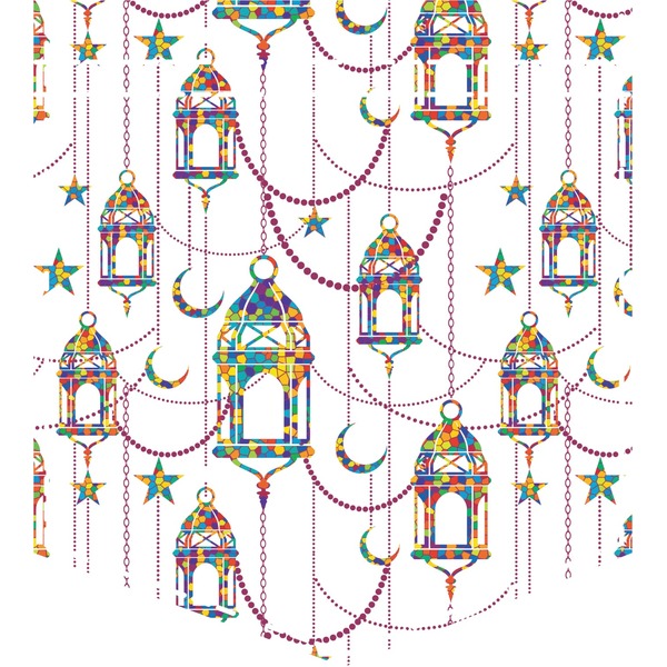 Custom Hanging Lanterns Iron On Faux Pocket