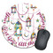 Arabian Lamps Round Mouse Pad