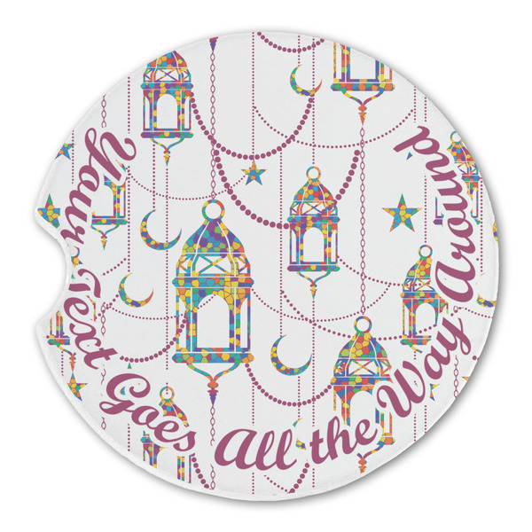 Custom Hanging Lanterns Sandstone Car Coaster - Single