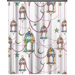 Hanging Lanterns Extra Long Shower Curtain - 70"x83"
