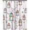 Hanging Lanterns Extra Long Shower Curtain - 70"x83"